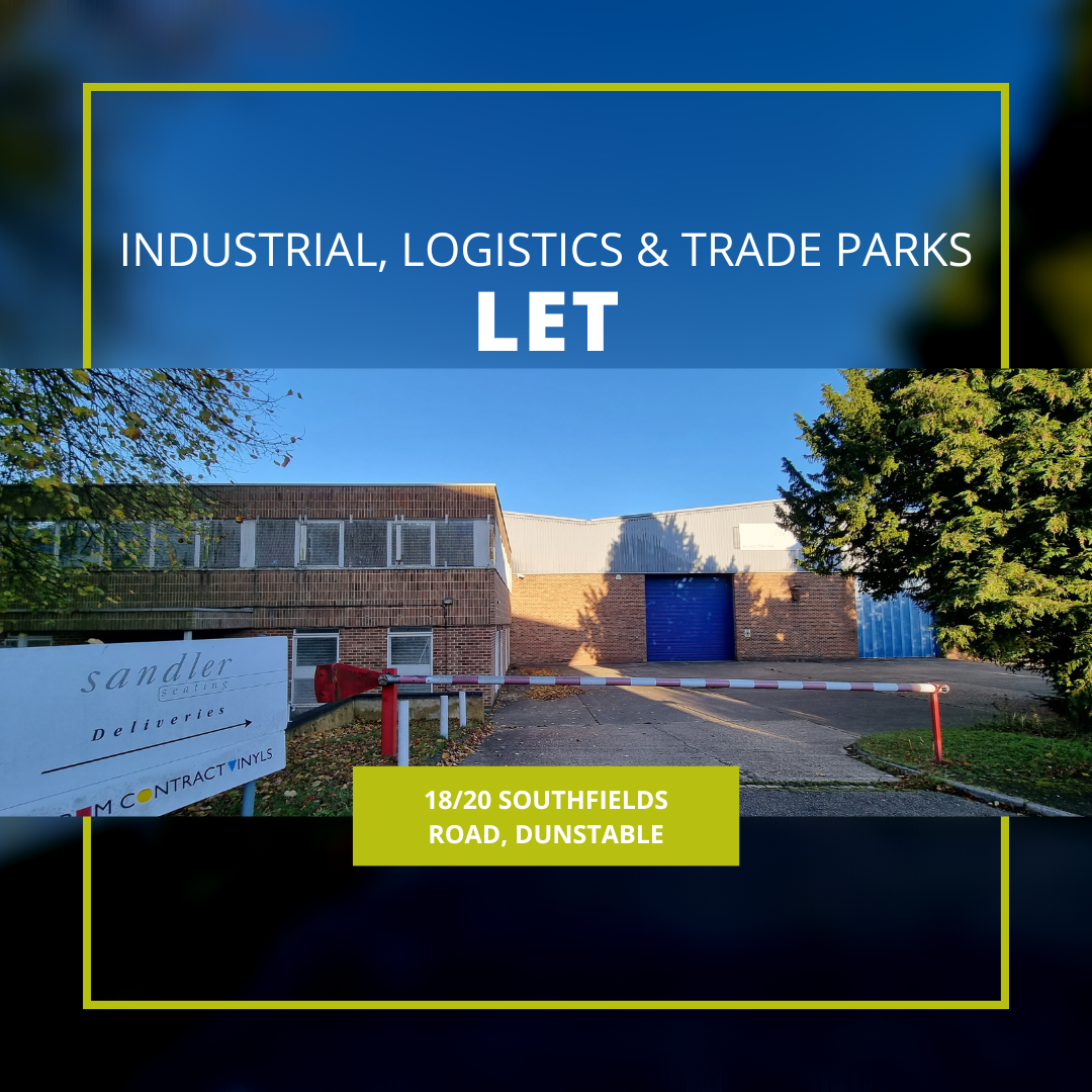 Industrial unit let in Dunstable, Bedfordshire