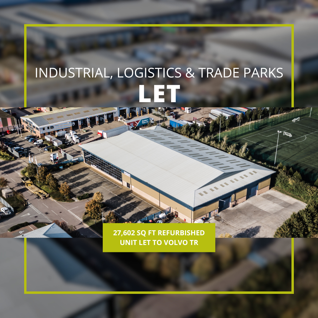 Kirkby Diamond have let a 27,000 sq ft industrial unit to Volvo Trucks