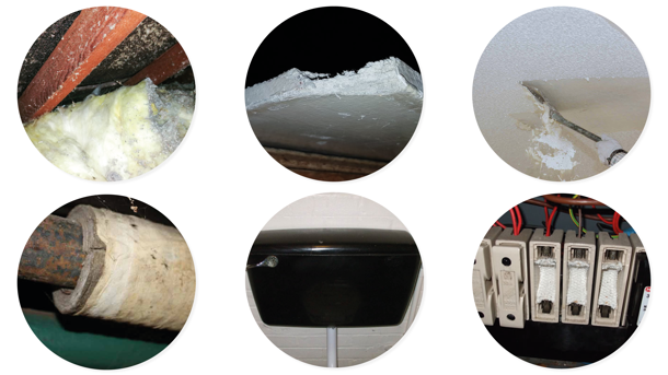 Asbestos items