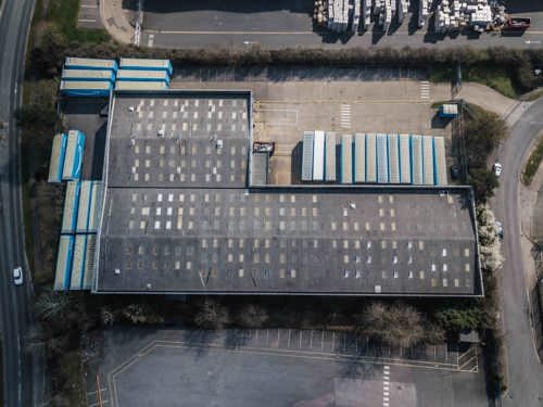 Aerial of Hammond Road