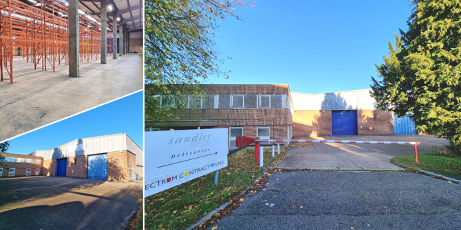 Outside of industrial unit